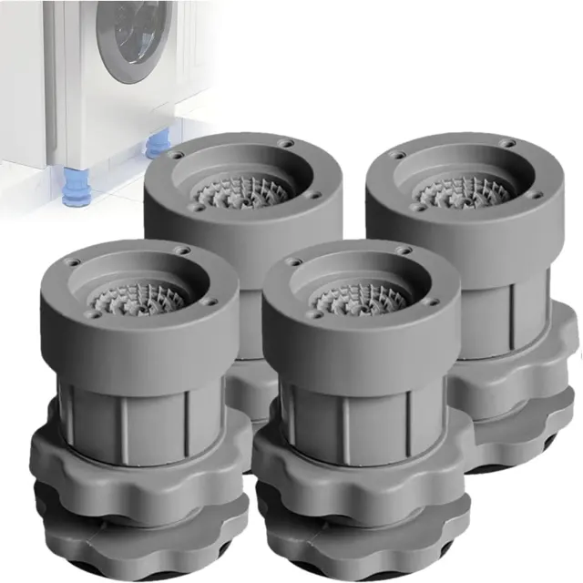 Anti-Vibration Washing Machine Pads – Heavy-Duty Shock Absorbing Feet for Washer & Dryer