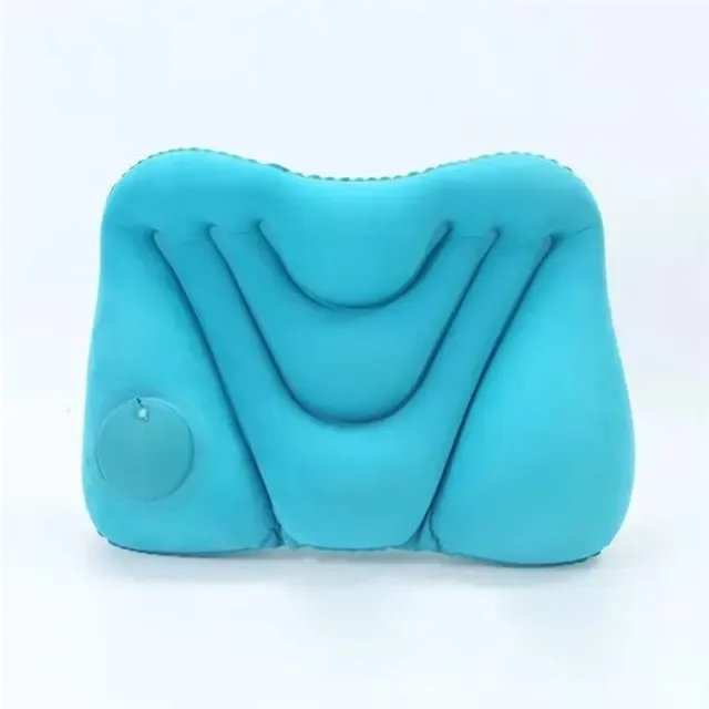 Inflatable Lumbar Support Pillow – Adjustable Back Rest Cushion for Office Chair, Car & Travel