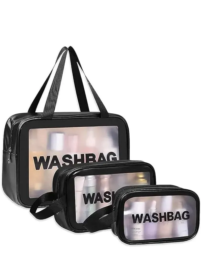 Large Multifunctional Makeup Pouch with Multiple Compartments – Cosmetic Organizer Bag for Makeup, Skincare & Toiletries