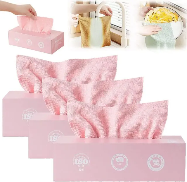 20-Piece Microfiber Cleaning Cloth Set – Reusable Lint-Free Cleaning Towels for Glass, Kitchen, Car, Electronics & Home