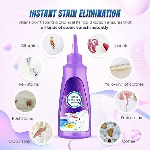 Portable Fabric Stain Remover Pen – Quick Spot Cleaner for Oil, Coffee, Food & Ink Stains on Clothes — view 8