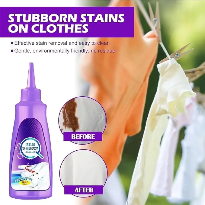 Portable Fabric Stain Remover Pen – Quick Spot Cleaner for Oil, Coffee, Food & Ink Stains on Clothes — view 4