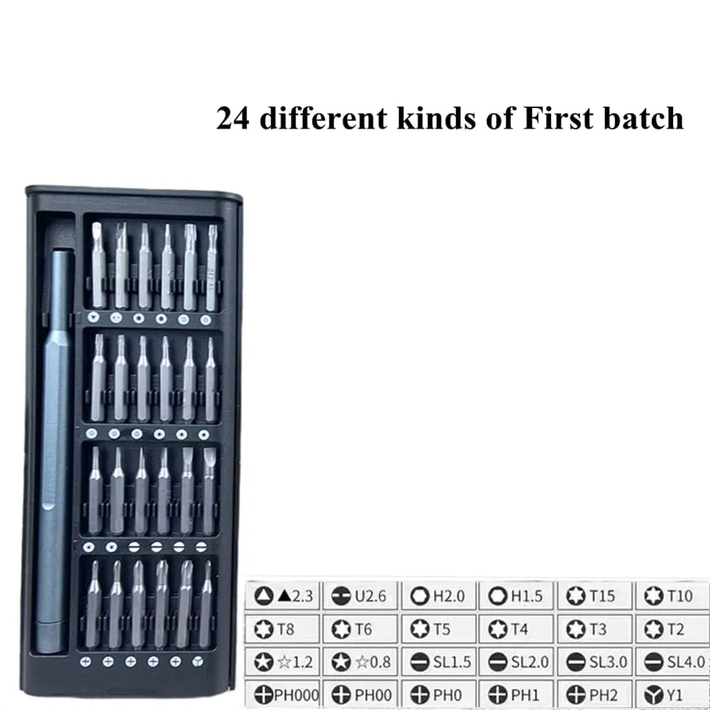 24-in-1 Magnetic Precision Screwdriver Set – Multi-Bit Repair Tool Kit for Mobile Phones, Electronics, Watches, Laptops & Gadgets — view 2