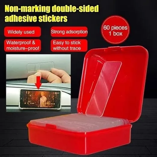 Waterproof Double-Sided Reusable Adhesive Tape – Transparent Washable Mounting Sticker for Home, Kitchen & Bathroom — view 8