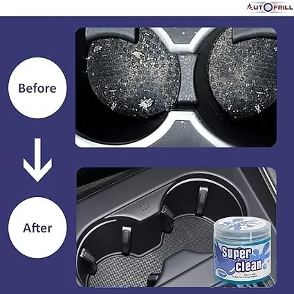Super Clean Cleaning Gel – Reusable Dust & Dirt Cleaning Compound for Car Interior, Keyboard, Laptop & Electronics — view 6