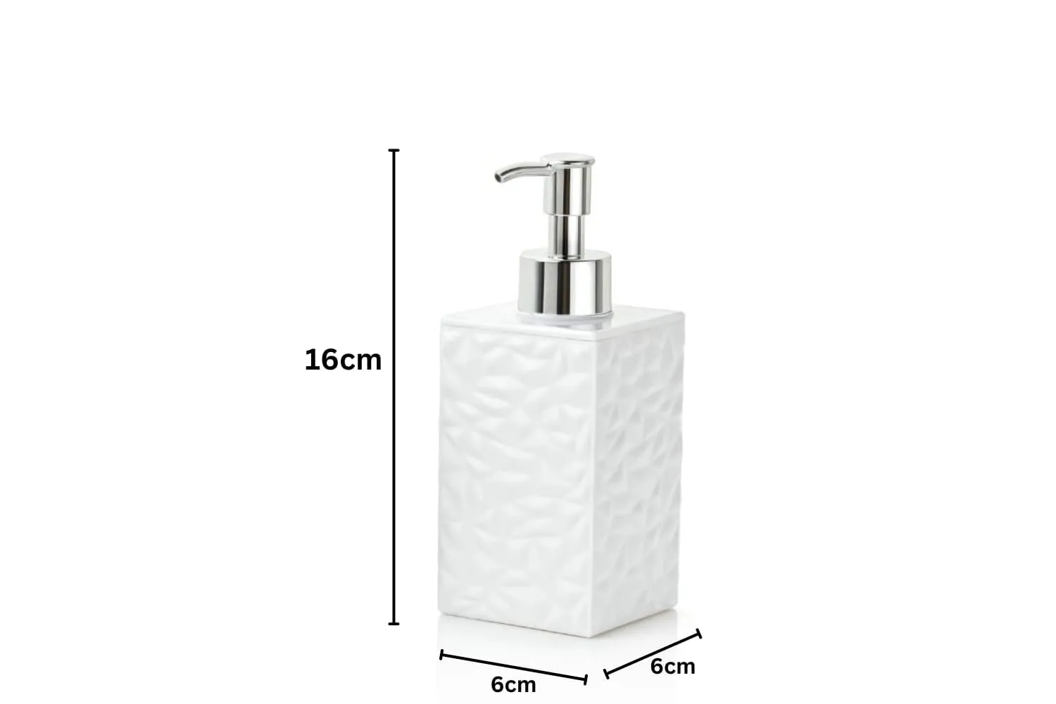 Premium Textured Liquid Soap Dispenser – Decorative Handwash Pump Bottle for Bathroom & Kitchen — view 3