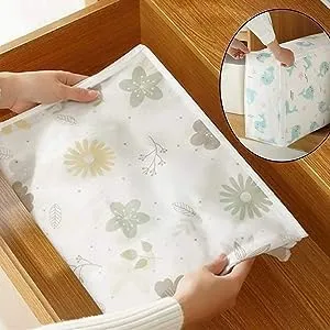 Large Blanket Storage Bag 58×40×22 cm – Foldable Clothes & Bedding Organizer | Dust, Moisture & Water-Resistant Storage Box Bag — view 6