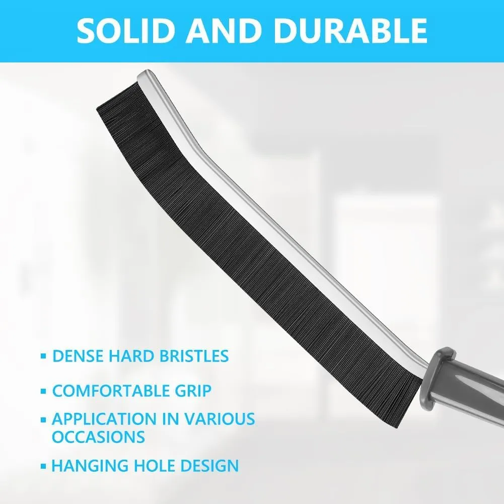 2-in-1 Multi-Purpose Crevice & Groove Cleaning Brush | Narrow Gap, Corner & Track Cleaning Tool for Home, Kitchen & Bathroom — view 5