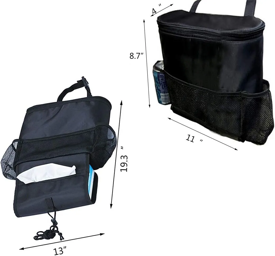 Car Seat Back Organizer & Insulated Storage Bag — view 3