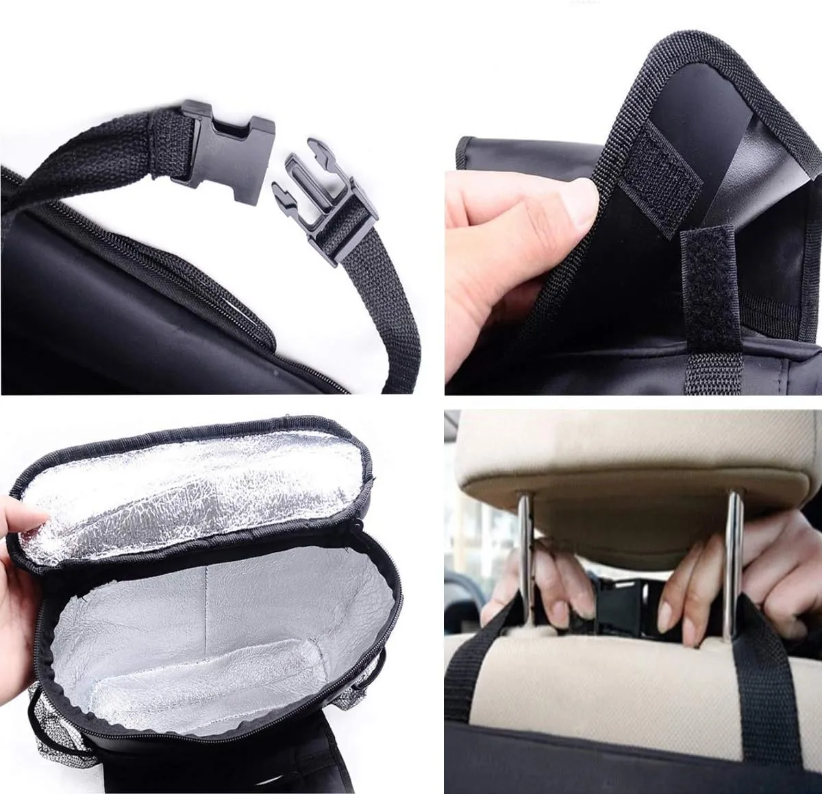 Car Seat Back Organizer & Insulated Storage Bag — view 6