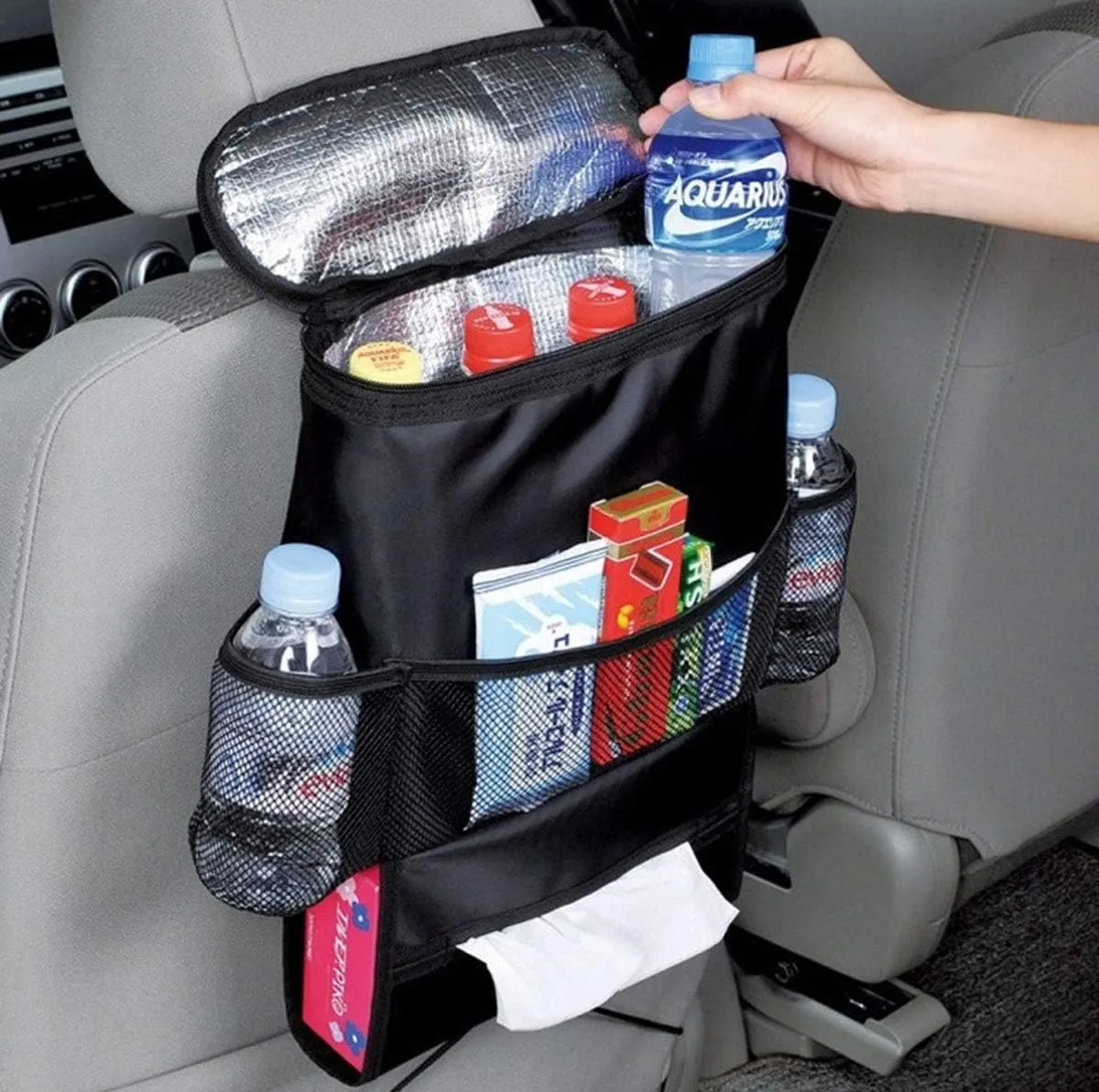 Car Seat Back Organizer & Insulated Storage Bag — view 4