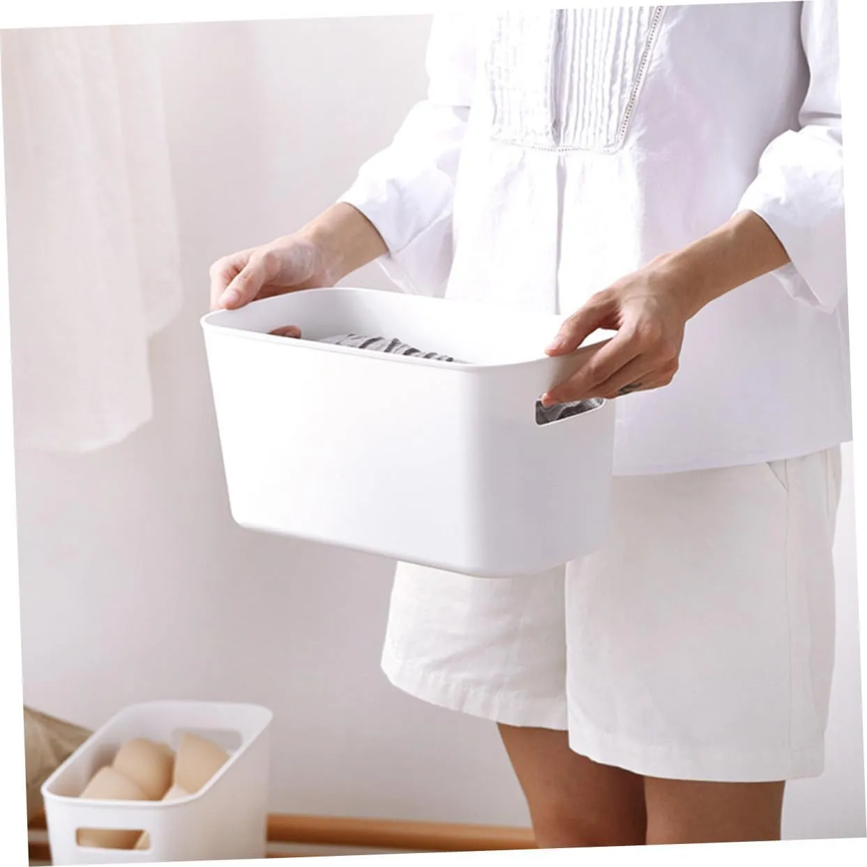Narrow Storage Basket (Set of 2) — view 3