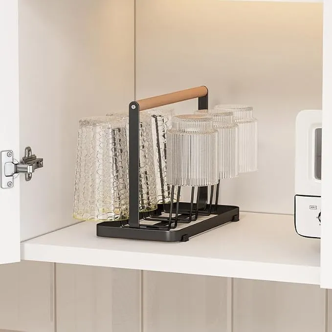 Wooden Handle Glass Holder — view 6