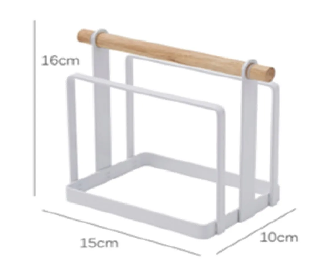 Chopping Board Stand with Wooden Handle — view 7