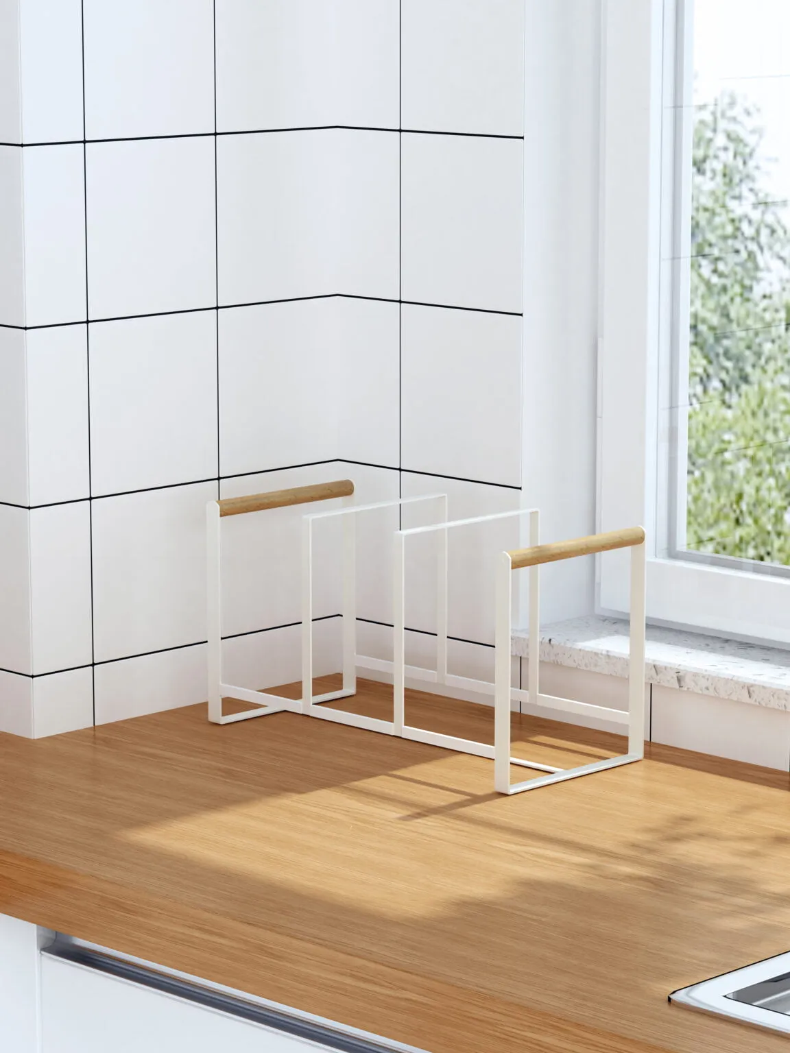 3-Compartment Plate Rack — view 5