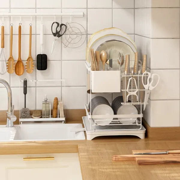 Double Layer Dish Rack — view 6