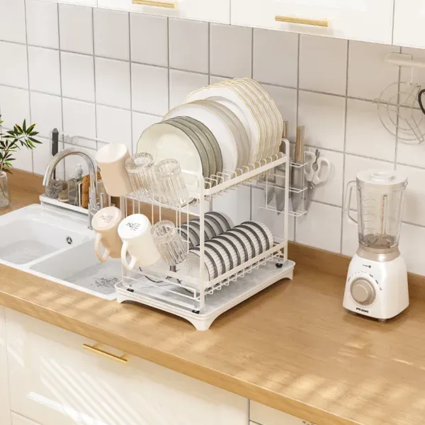 Double Layer Dish Rack — view 12
