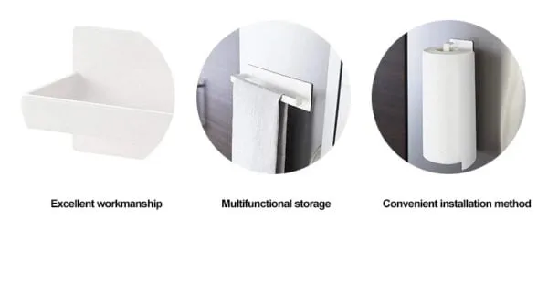Single Magnetic Tissue Roll Holder — view 10