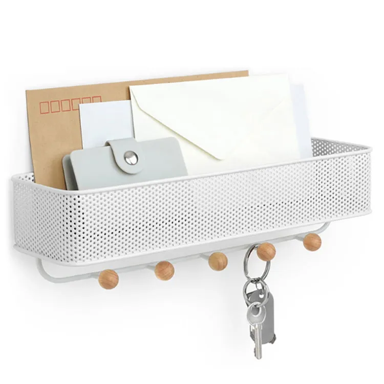 Wall Mounted Rack With Key Holder — view 11